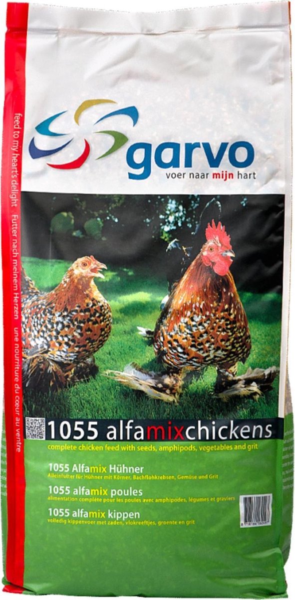 Garvo Alfamix Kippen 1055 - 12.5 kg