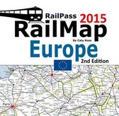 Railpass Railmap Europe: Icon Illustrated Railway Atlas of Europe Ideal for Interrail and Eurail Pass Holders