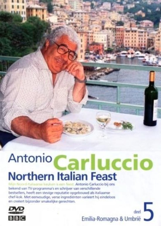Cover van de film 'Antonio Carluccio Southern Italian Feast 5 - Emilia - Romagna & Umbrië'