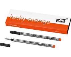 Montblanc rollerball refills Lucky Orange box 2 stuks bol