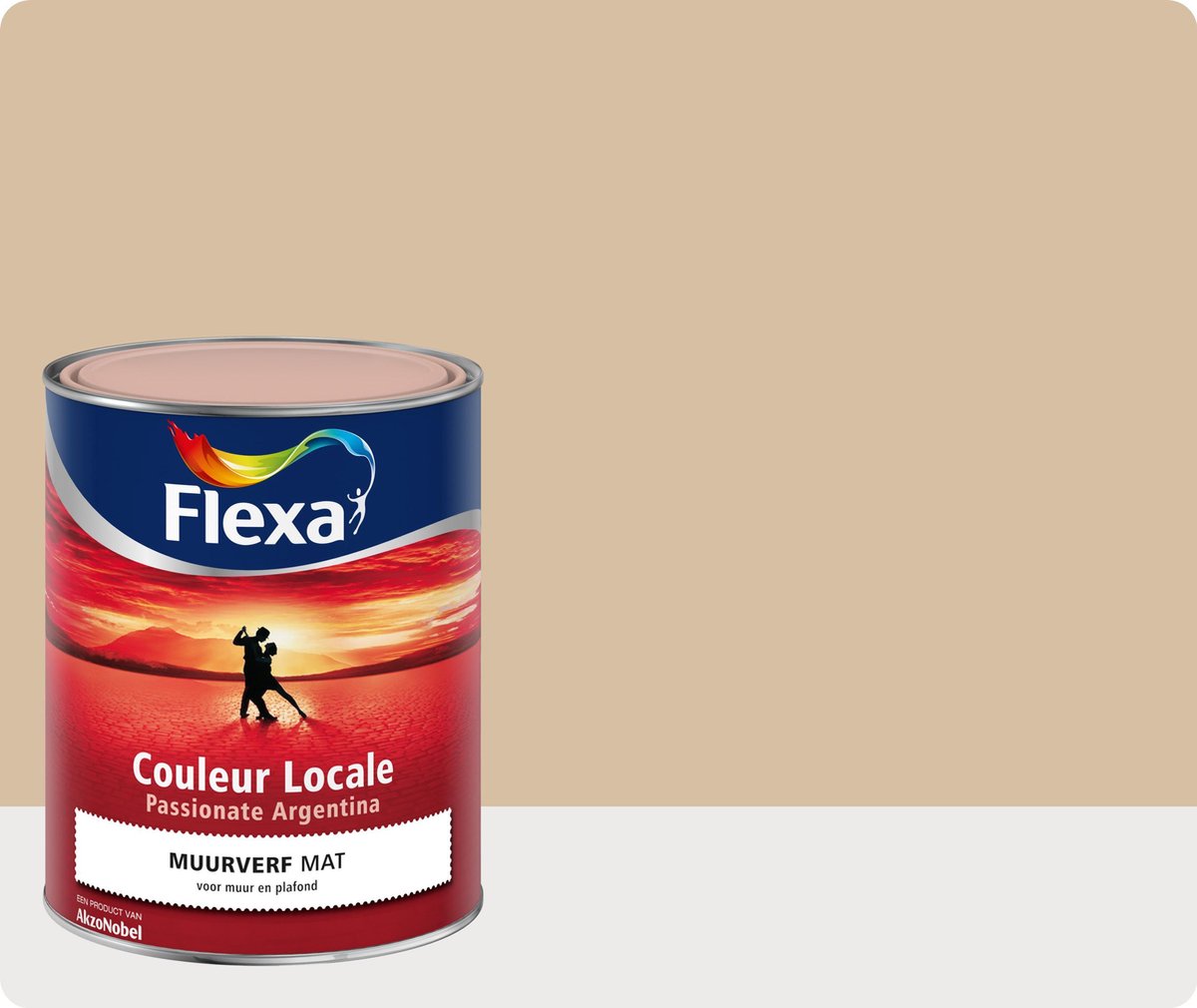 Flexa Couleur Locale - Muurverf Mat - Passionate Argentina Breeze - 7545 - 1 liter