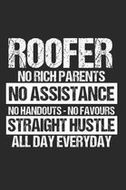 Roofer No Rich Parents No Assistance No Handouts - No Favours Straight Hustle All Day Everyday