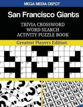 San Francisco Giants Trivia Crossword Word Search Activity Puzzle Book