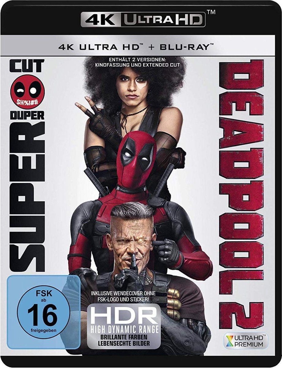 Deadpool 2 (Ultra HD Blu-ray & Blu-ray)-