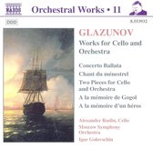 Moscow Symphony Orchestra, Igor Golovchin - Glazunov: Orchestral Works 11, Works For Cello And Orchestra (CD)