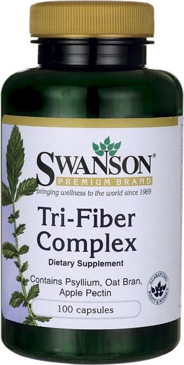 Swanson Health Tri-Fiber Complex - 100 capsules