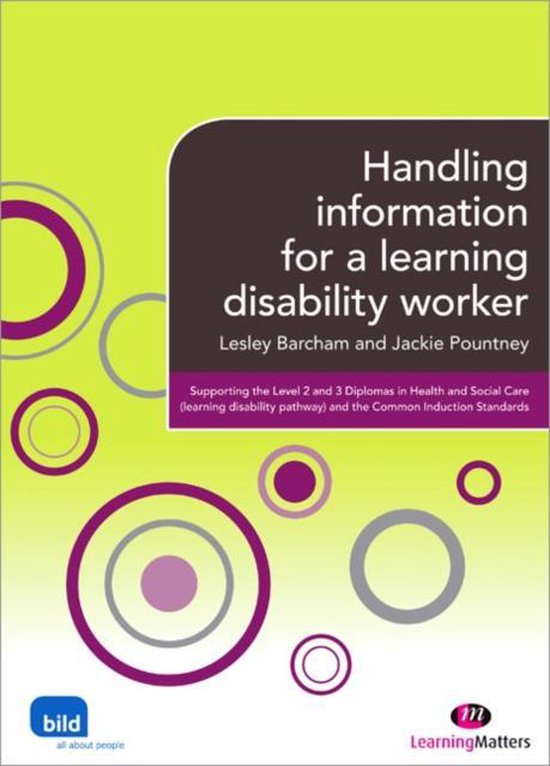 Learning Disability Worker Handling Information for a Learning Disability Worker | 9780857256331 ...
