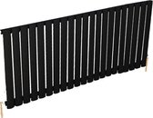 Design radiator horizontaal staal mat zwart 60x117,9cm 1082 watt - Eastbrook Tunstall