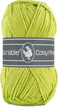 Durable Cosy Fine - acryl en katoen garen - Lime, groen 352 - 5 bollen