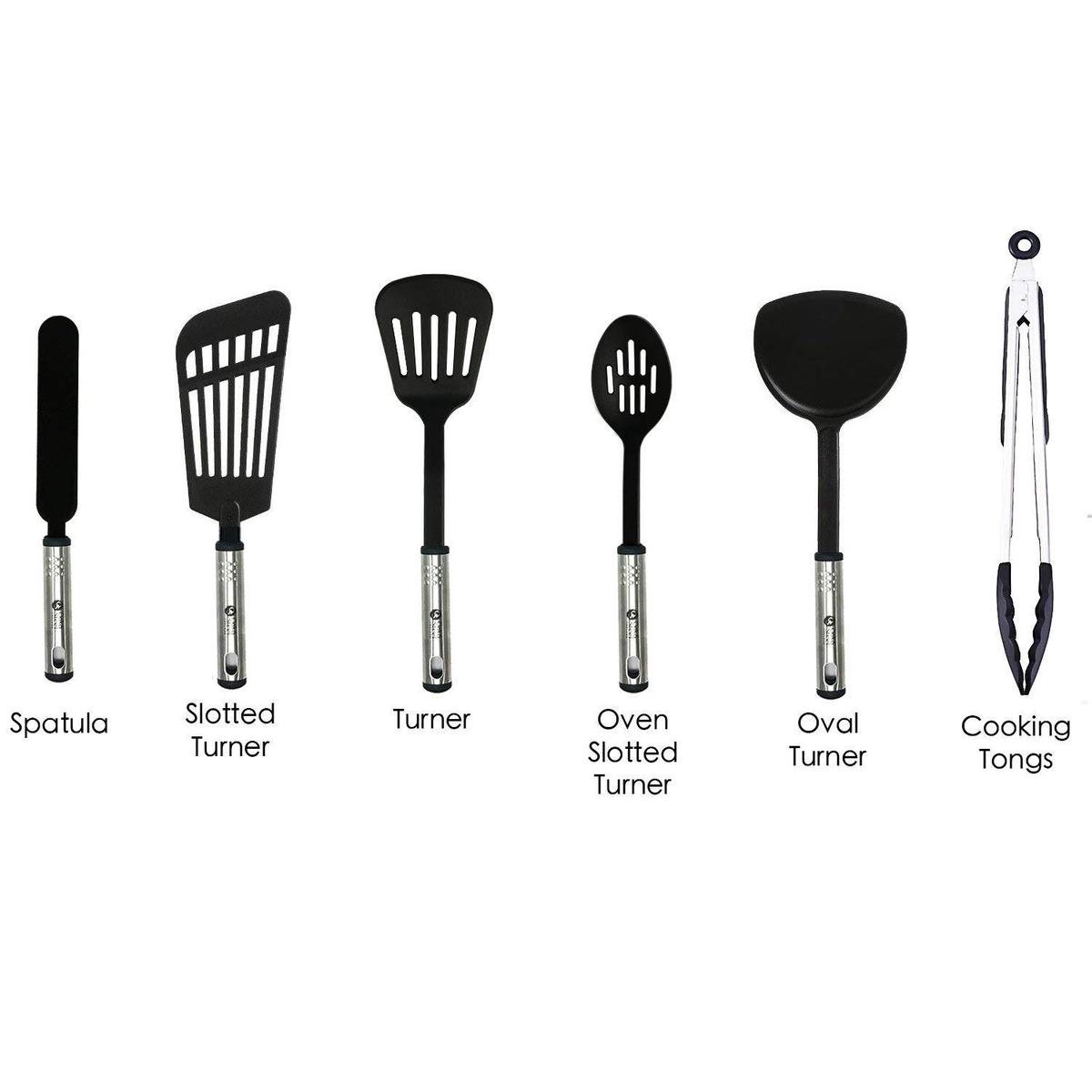 Achaté Keukengerei Set - 11-delige Keukengerei Set - Kookgerei Set Kitchen Set Siliconen Bpa Vrij Hittebestendig