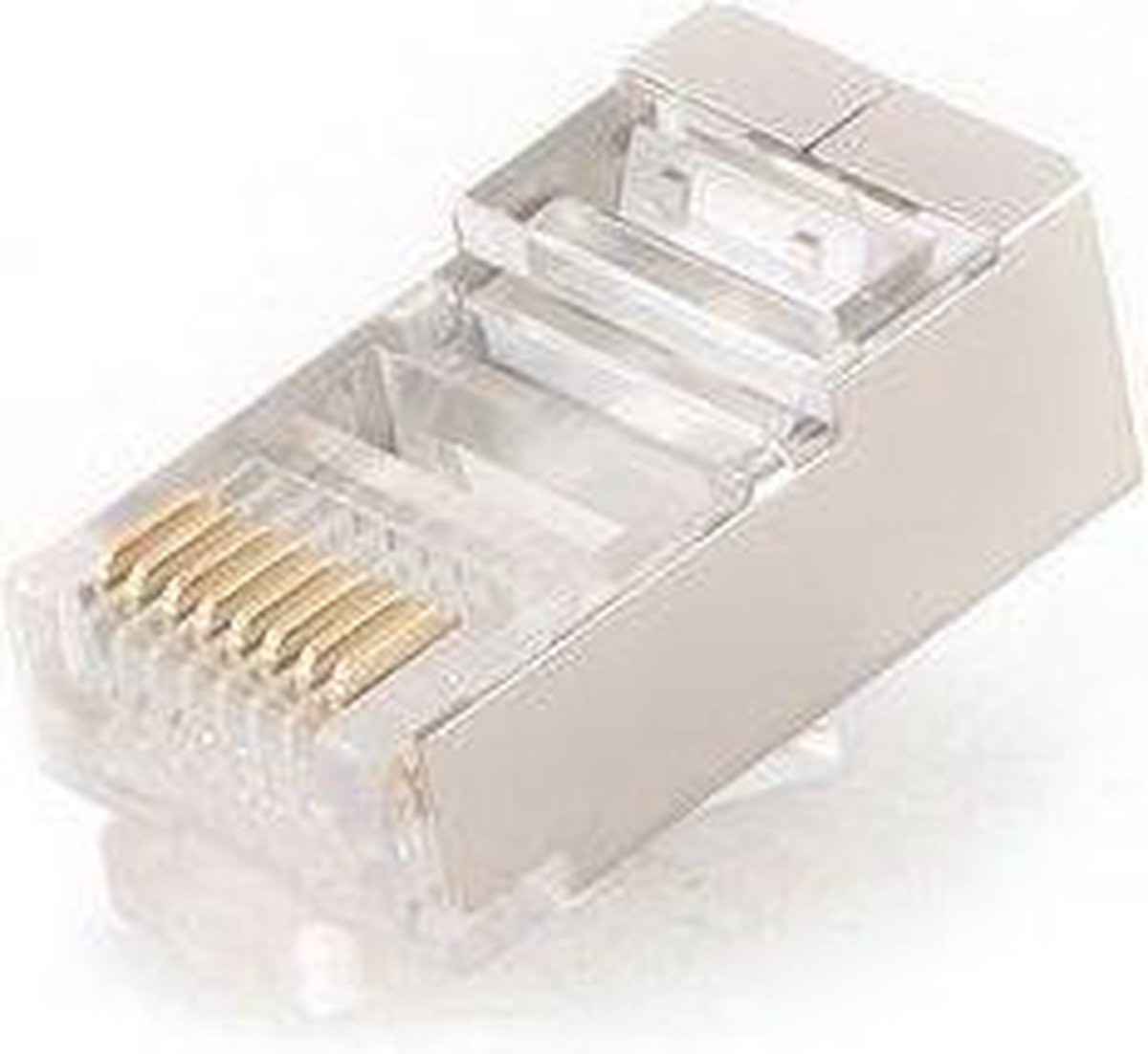 Gembird PLUG5SP kabel-connector 8P8C Transparant 100 stuks