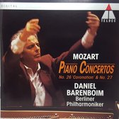 Mozart: Piano Concertos no 26 & 27 / Barenboim, Berlin PO