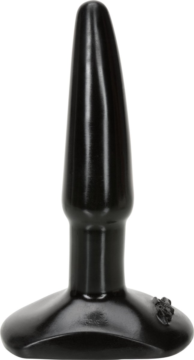 Goedkoopste Doc Johnson Buttplug - Klein - Zwart - Ø 25 mm