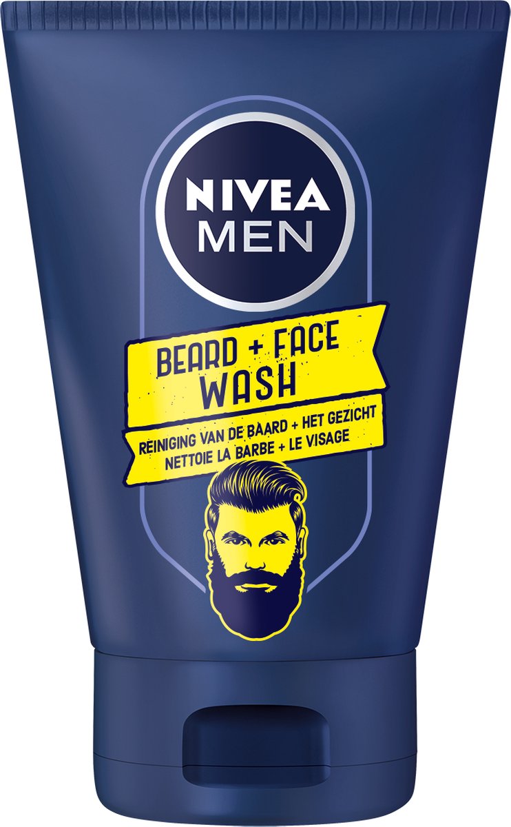 NIVEA MEN Beard & Face Wash Reining - 100 ml