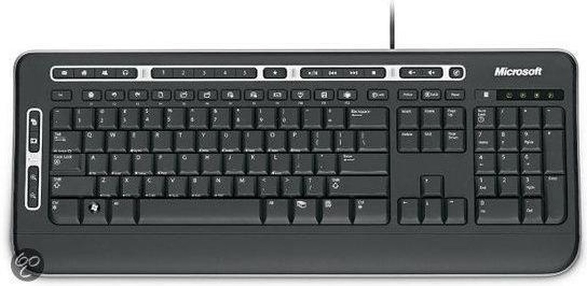 Microsoft Digital Media Keyboard 3000 (usb) qwerty zwart