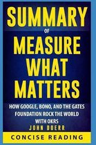 Summary of Measure What Matters