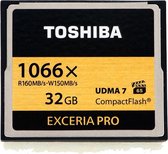 Toshiba 32GB Exceria Pro 1066x CF flashgeheugen CompactFlash