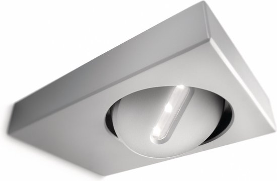 Ritmisch Recyclen In de genade van Philips Ledino Pheasant - Wandlamp - LED - Grijs - 7.5W | bol.com
