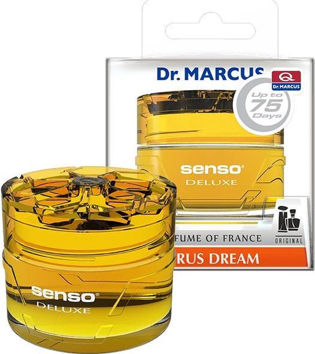 Dr. Marcus Luxe Luchtverfrisser Senso Citrus Dream Oranje