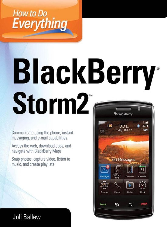 How to Do Everything Blackberry Storm2 - cover