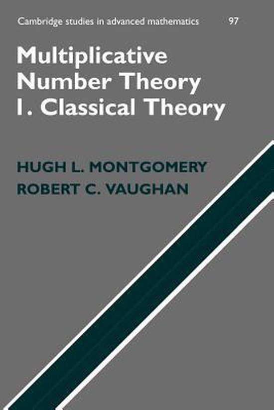 Multiplicative Number Theory I - cover