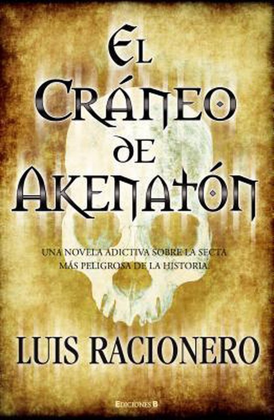 El craneo de Akhenaton/ Akhenaten's Skull - cover