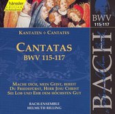 Cantatas BWV115-117