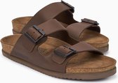 Mephisto NERIO Heren Slipper - Donkerbruin - Maat 42