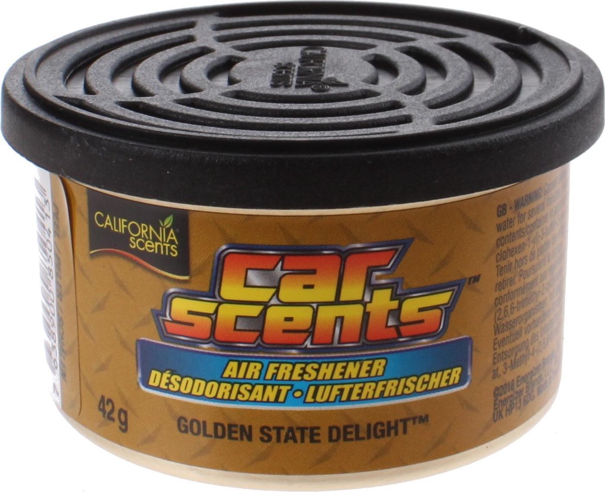 Goedkoopste California Scents Luchtverfrisser - Golden State Delight - Blikje 42gr