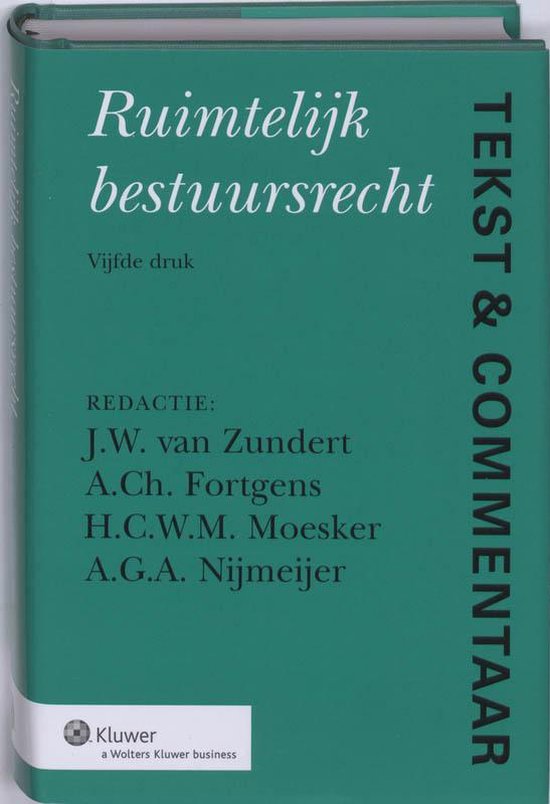 Ruimtelijk Bestuursrecht - cover