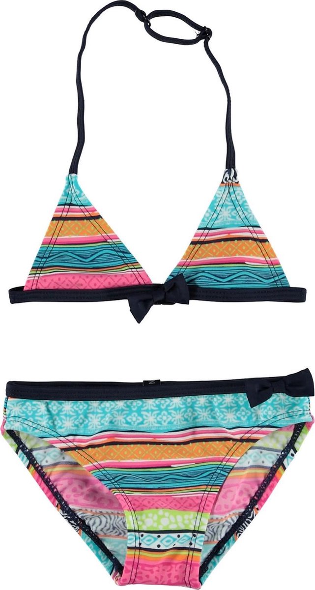Losan Zwemkleding - Bikini multicolor met roes print - Maat 92 | bol.com