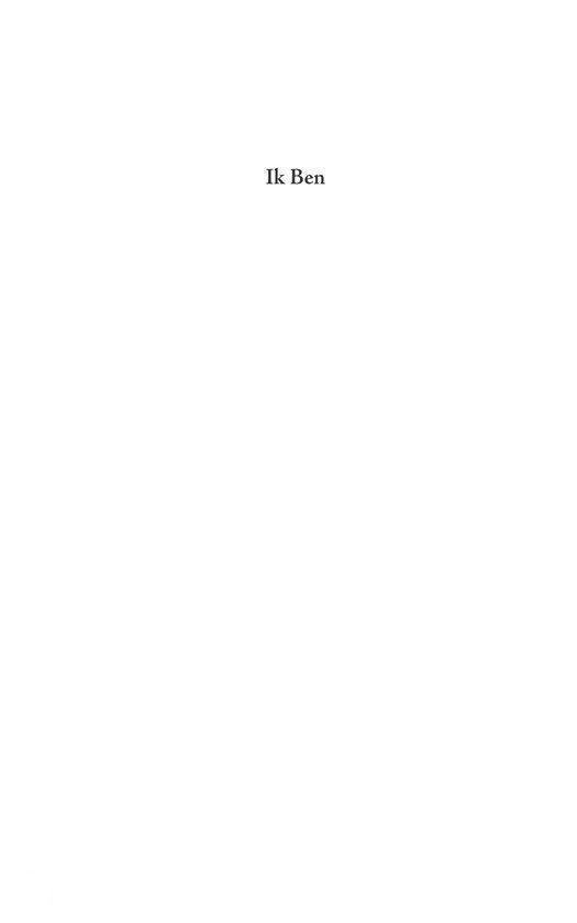 Titelpagina van 'Ik Ben'.