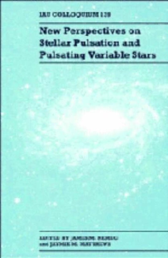 New Perspectives on Stellar Pulsation and Pulsating Variable ... - cover
