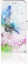 Geschikt voor Samsung Galaxy A40 Hoesje Vogel