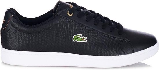 Lacoste - Heren Sneakers Carnaby Black Sneakers - Zwart - Maat 42 1/2 bol.com
