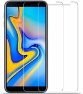 2 stuks Glass Screenprotector - Tempered Glass Samsung Galaxy J4 PLUS 2018