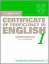 Cambridge Certificate Of Proficiency In English 1 Student's Book