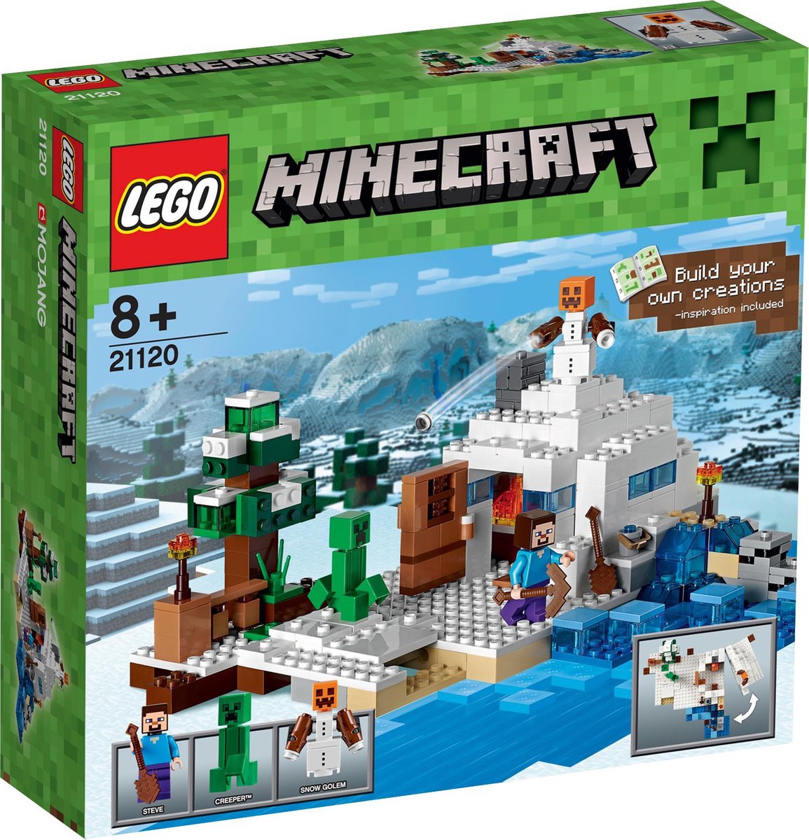 LEGO De Sneeuwschuilplaats - 21120 | bol.com