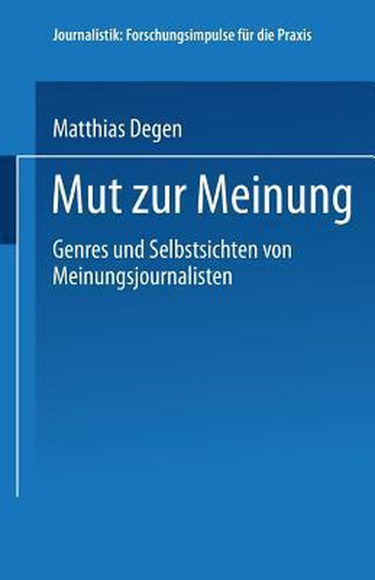 Mut Zur Meinung - cover