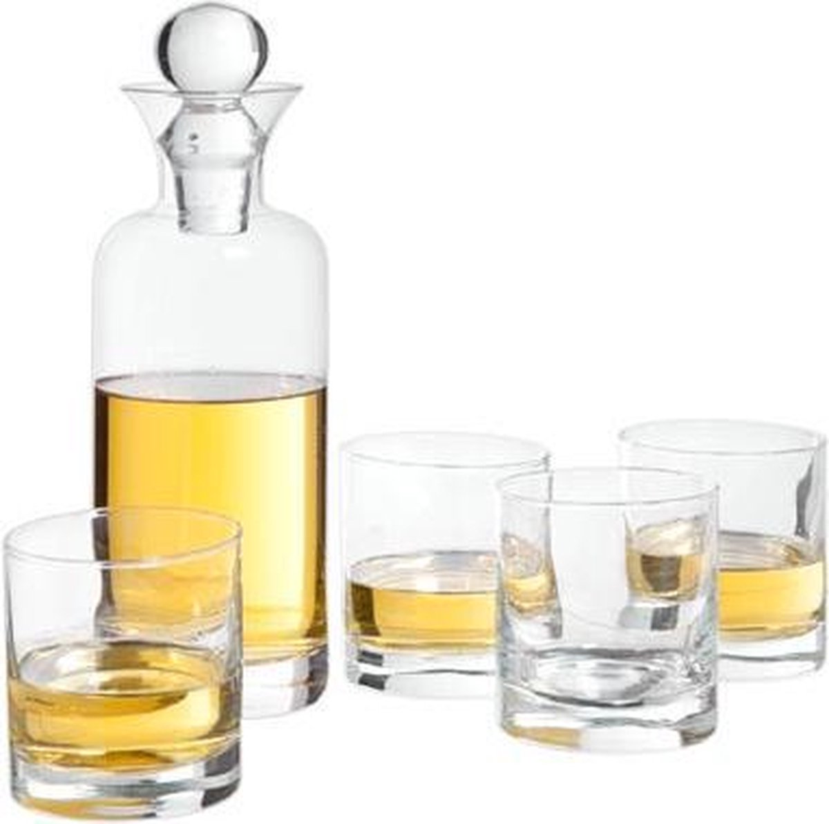Cosy&Trendy Whiskeyset - Karaf met 4 glazen - Cosy&Trendy