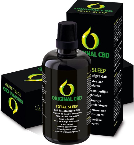 Original CBD Total Sleep 100ML- Weer lekker en ontspannen slapen door Balotta Nigra - het slaapmutsje (elschscholzia californica) en Passiebloem