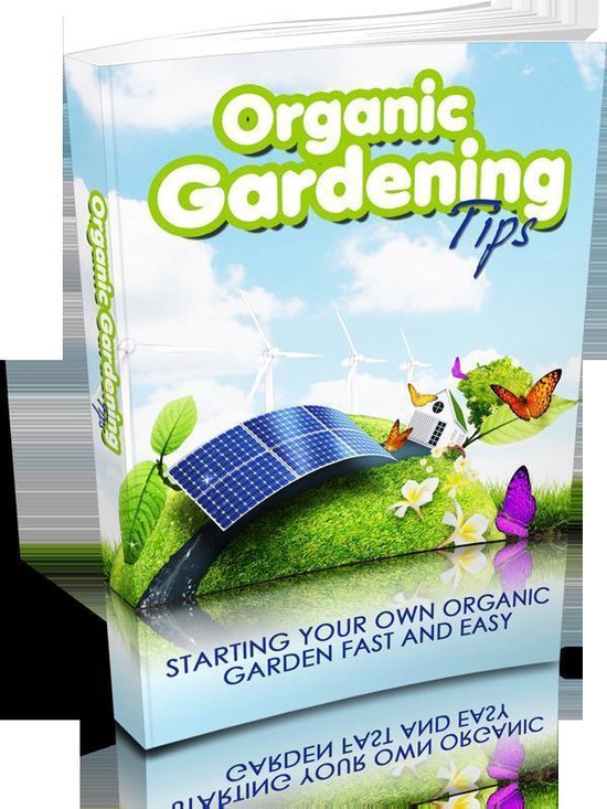 Organic gardening tips - cover