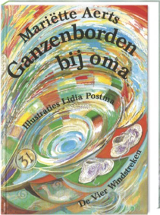 Cover van het boek 'Ganzenborden bij oma' van M. Aerts