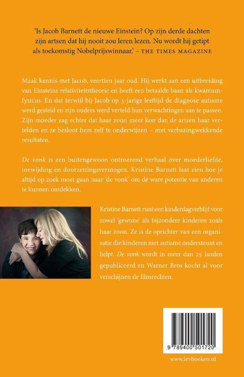 De vonk - back cover