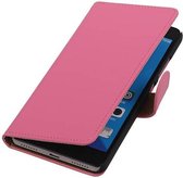 Mobieletelefoonhoesje.nl - Huawei Honor 7 Hoesje Effen Bookstyle Roze
