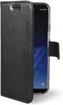 Celly Air Wallet Book Case voor Samsung Galaxy S8 Plus - Zwart