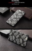 Design 3D Softcase Hoesje - iPhone 6/6S - Schedel