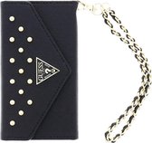 Guess Wallet Clutch Book Case voor Apple iPhone 6 / 6S - Studded Zwart