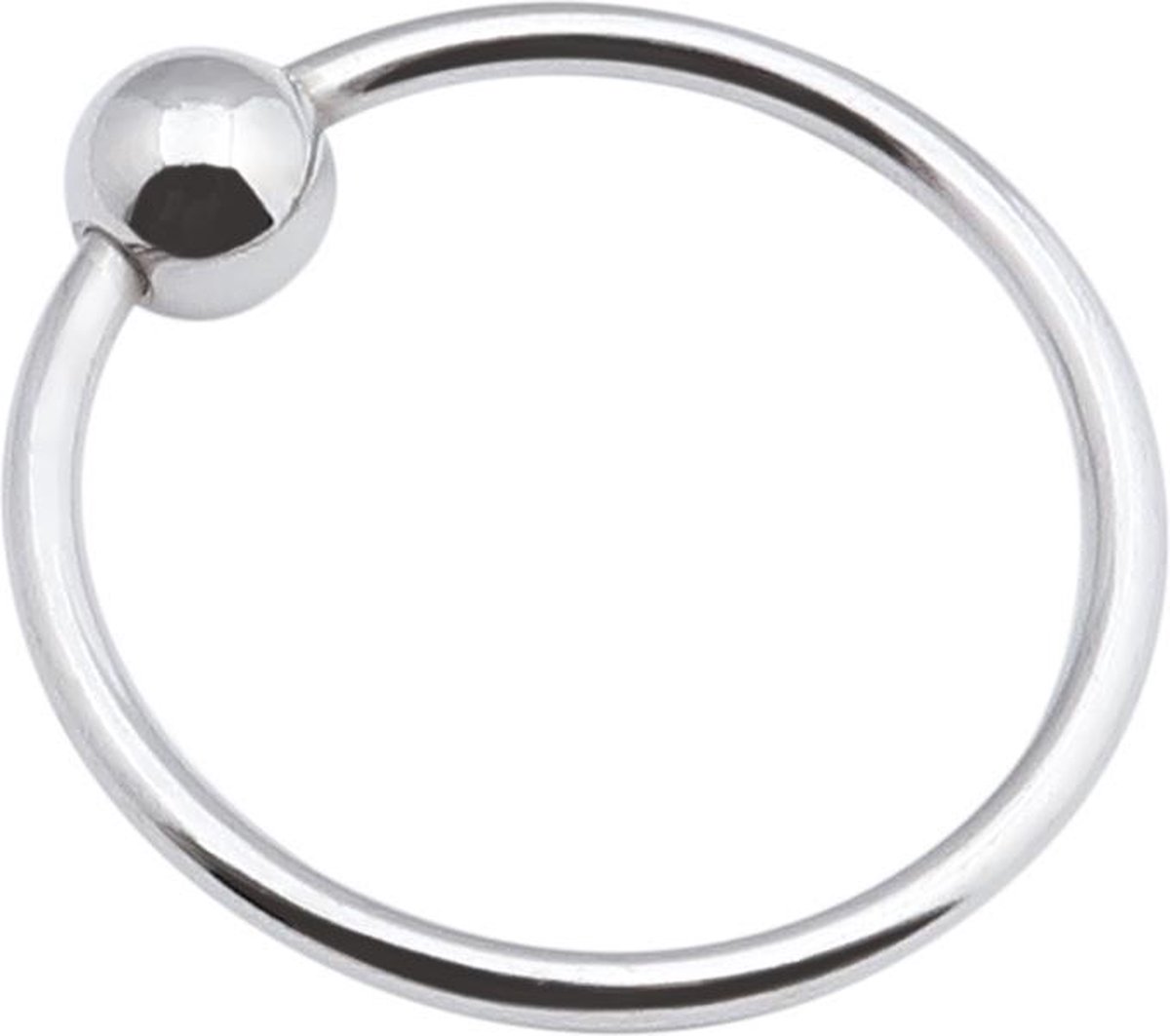 Goedkoopste Banoch - Glansring Veronica 30 mm - metalen eikelring met bal - cockring