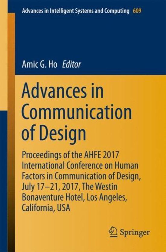Advances in Intelligent Systems and Computing609- Advances i ... - cover